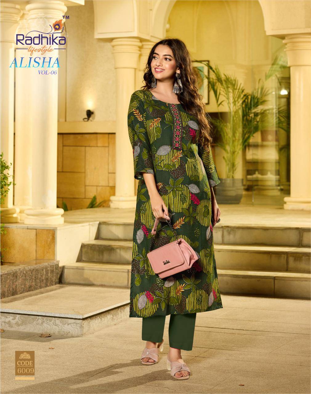 Radhika lifestyle alisha vol 6 Kurtis manufacturers and wholesalers in Delhi